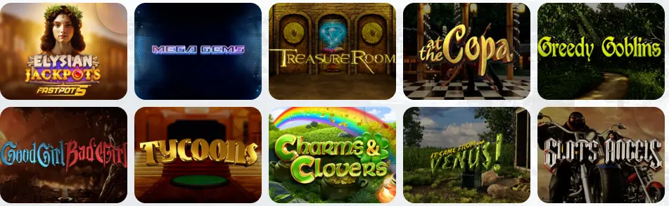 Les Jackpots au Casino Action